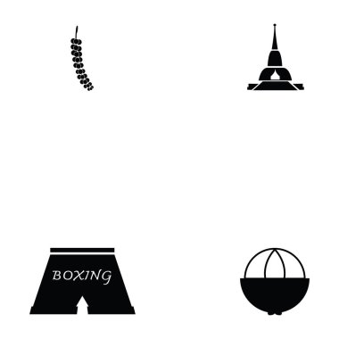 Tayland simgesi seti