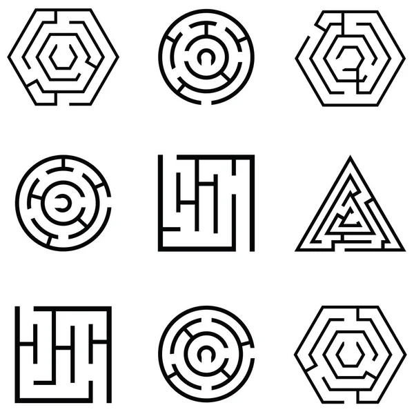 Labirent Icon set