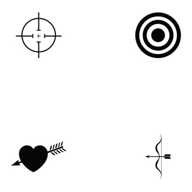 Okçuluk Icon set
