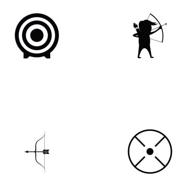 Okçuluk Icon set