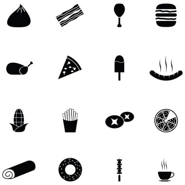 yiyecek simgesi ayarlandı