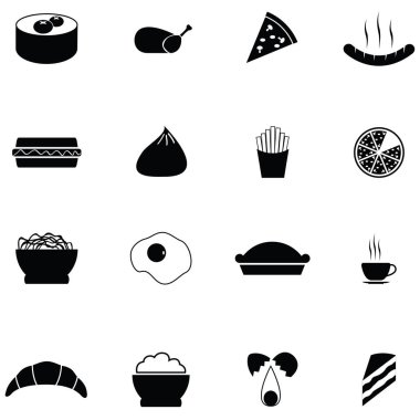 yiyecek simgesi ayarlandı