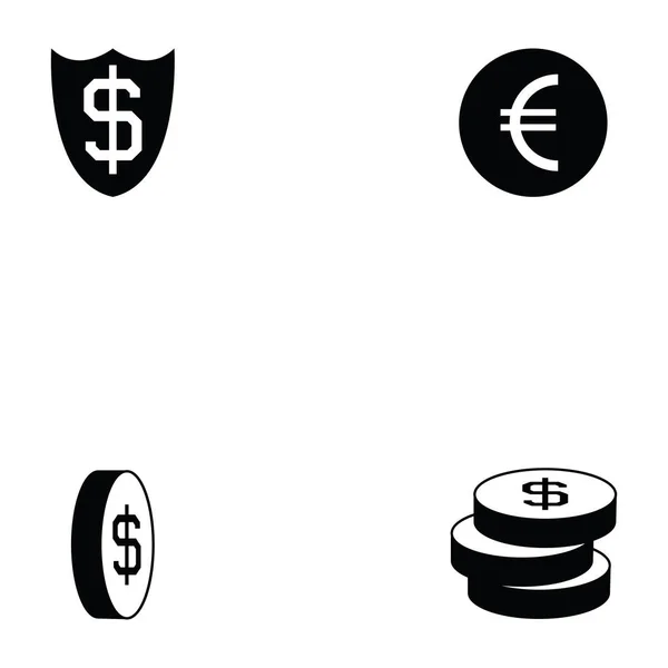 Money icon set — Stock Vector