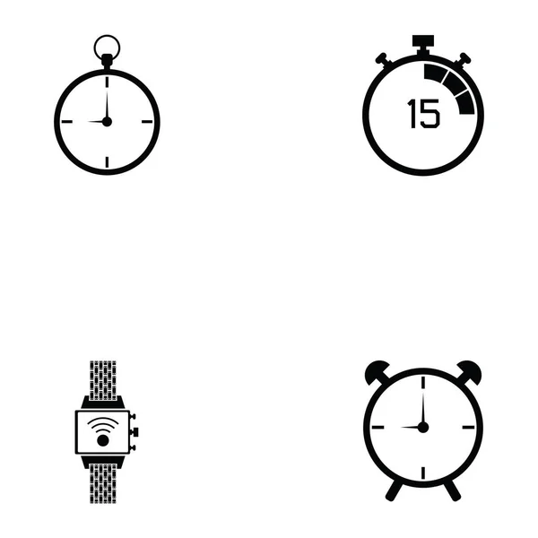 Watch ikon készlet — Stock Vector