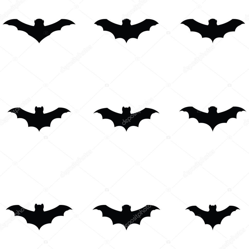 bat icon set