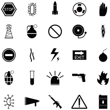 tehlike Icon set