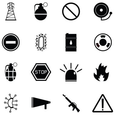 tehlike Icon set