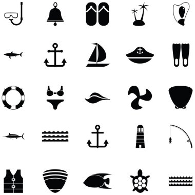Dalış Icon set