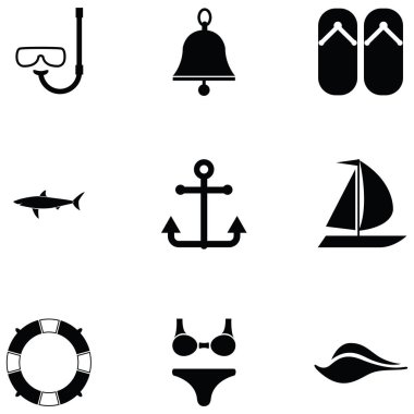 Dalış Icon set