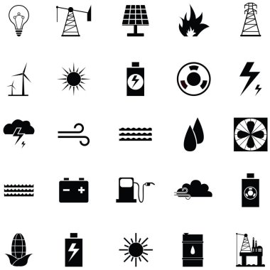 enerji Icon set