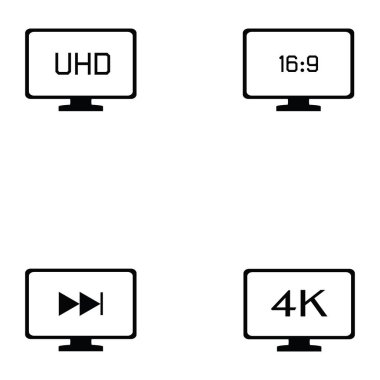 TV Icon set