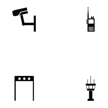 Havaalanı Icon set