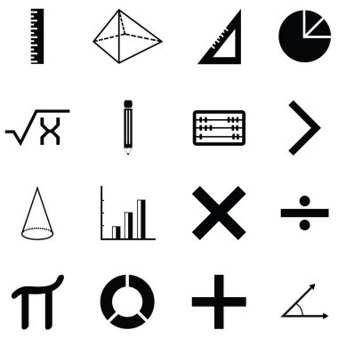 Matematik Icon set