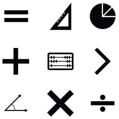 Matematik Icon set