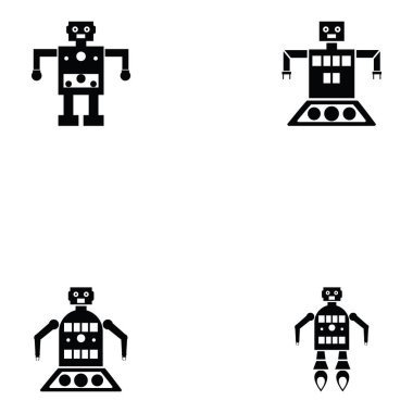 Robot simge seti