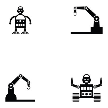 Robot simge seti