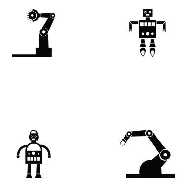 Robot simge seti