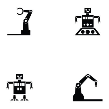 Robot simge seti