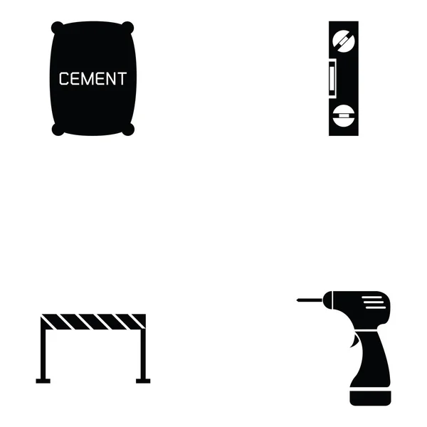 Conjunto de icono de arquitectura — Archivo Imágenes Vectoriales