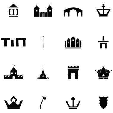 Arkeoloji Icon set