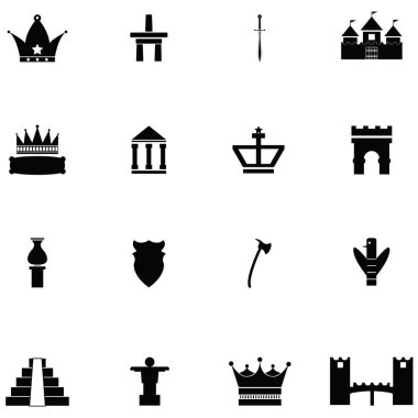Arkeoloji Icon set