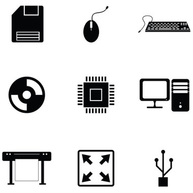 bilgisayar Icon set
