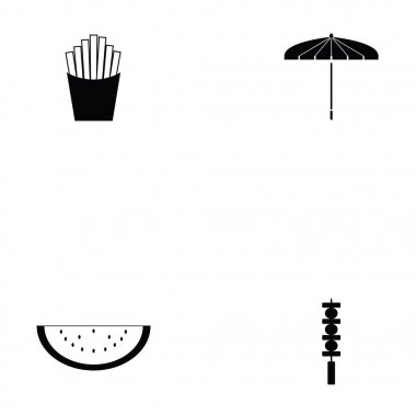 Piknik Icon Set