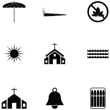 Küba Icon set