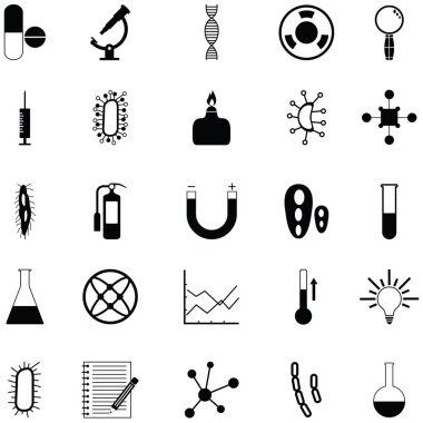 Laboratuvar Icon set