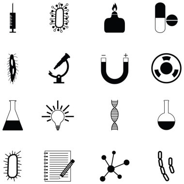 Laboratuvar Icon set