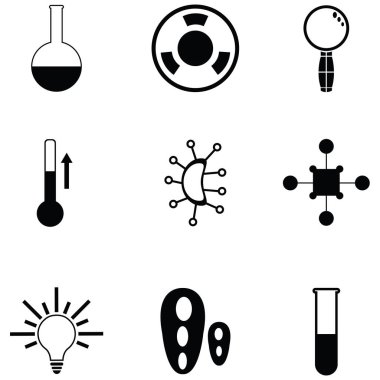 Laboratuvar Icon set