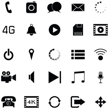 Medya Icon set
