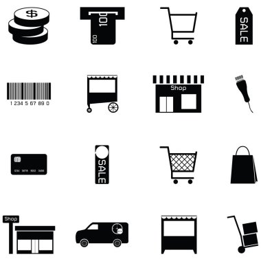 perakende Icon set