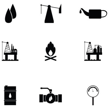 Petrol Icon set