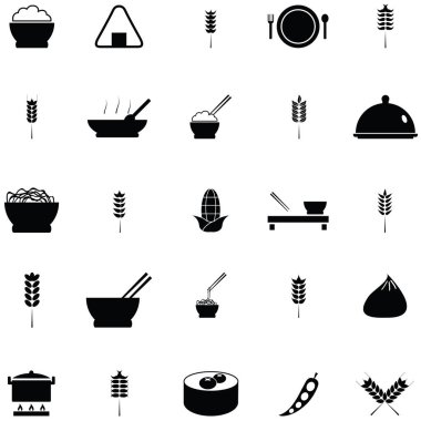 Pirinç Icon set