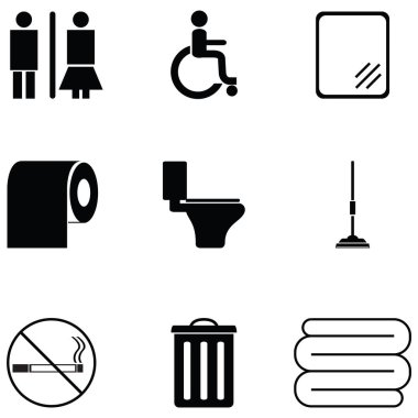 tuvalet Icon set