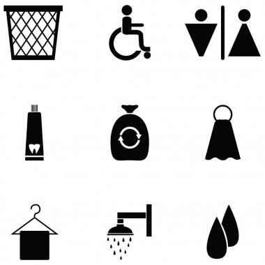 tuvalet Icon set