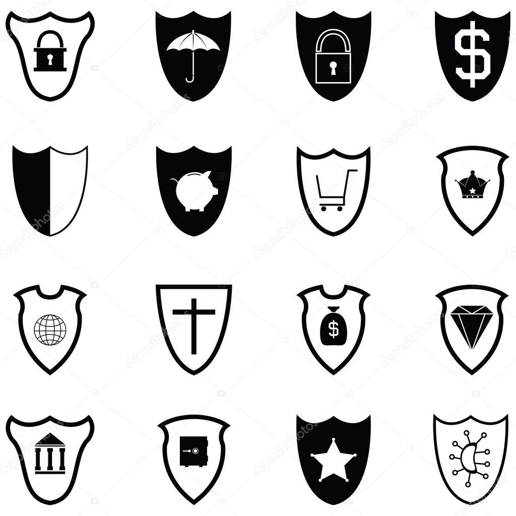 protection icon set