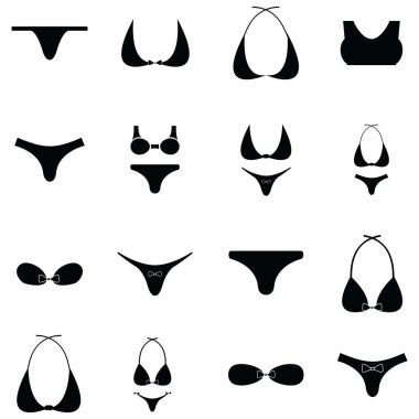 Bikini Icon set