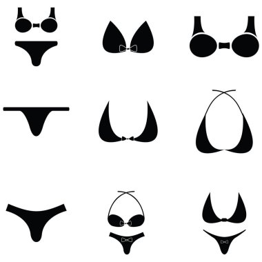 Bikini Icon set