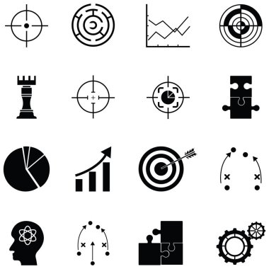 Strateji Icon set