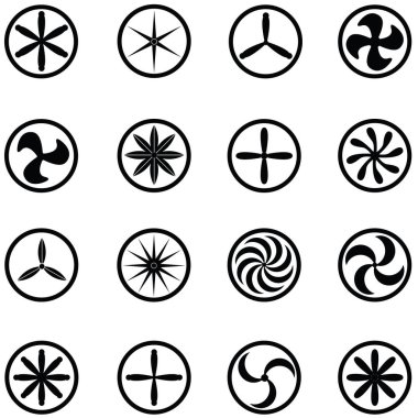 türbin Icon set