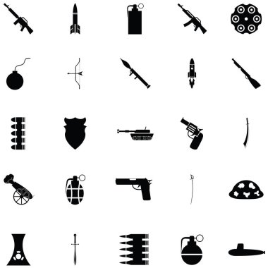 Savaş Icon set