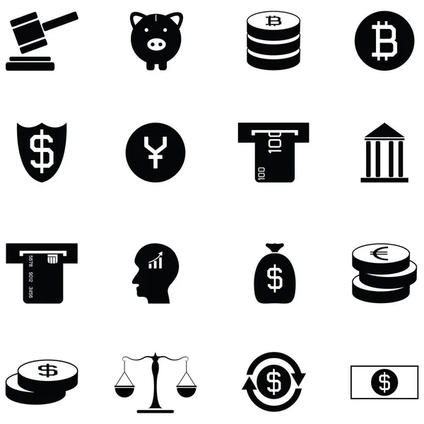 Investment icon set — Stock Vector