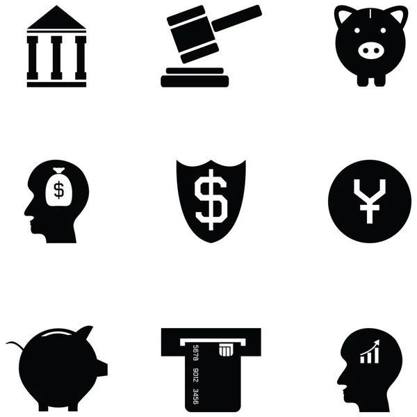 Investment icon set — Stock Vector