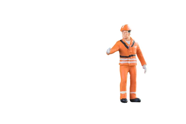 Miniature people engineer and worker occupation — Stock Photo, Image