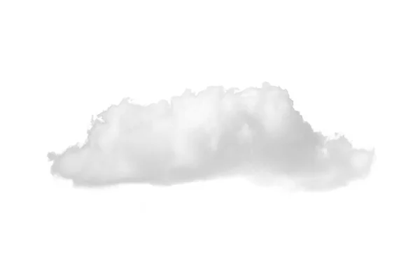 Ενιαίου χαρακτήρα λευκό σύννεφο σε φόντο γαλάζιο ουρανό στη διάρκεια της ημέρας — Φωτογραφία Αρχείου