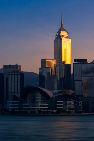 Гонконг центрі знаменитого міський пейзаж подання — стокове фото