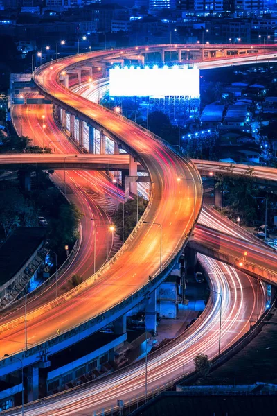 태국, 방콕의 중심도로 고속도로. — 스톡 사진