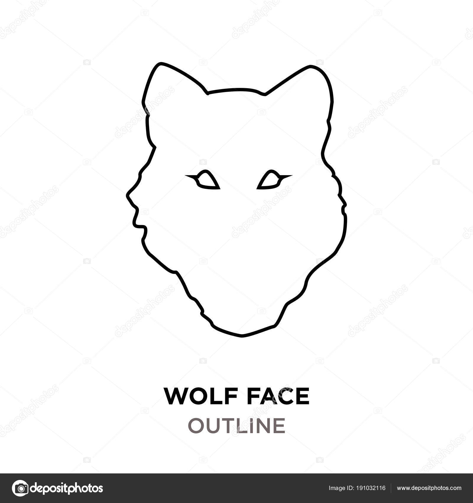 Background Wolf Face Outline Wolf Face Outline On White Background Stock Vector C Vectorgalaxy Background Wolf Face Outline Wolf Face Outline On White Background Stock Vector C Vectorgalaxy